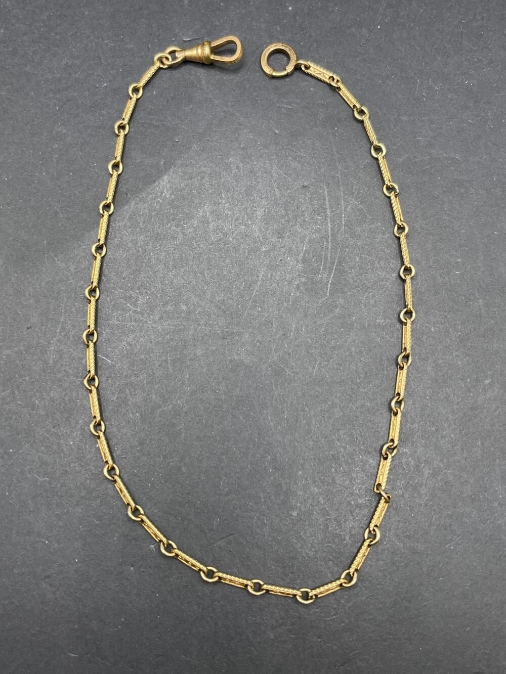 Delicate Gold-Tone Link Necklace - Classic Women's Chain